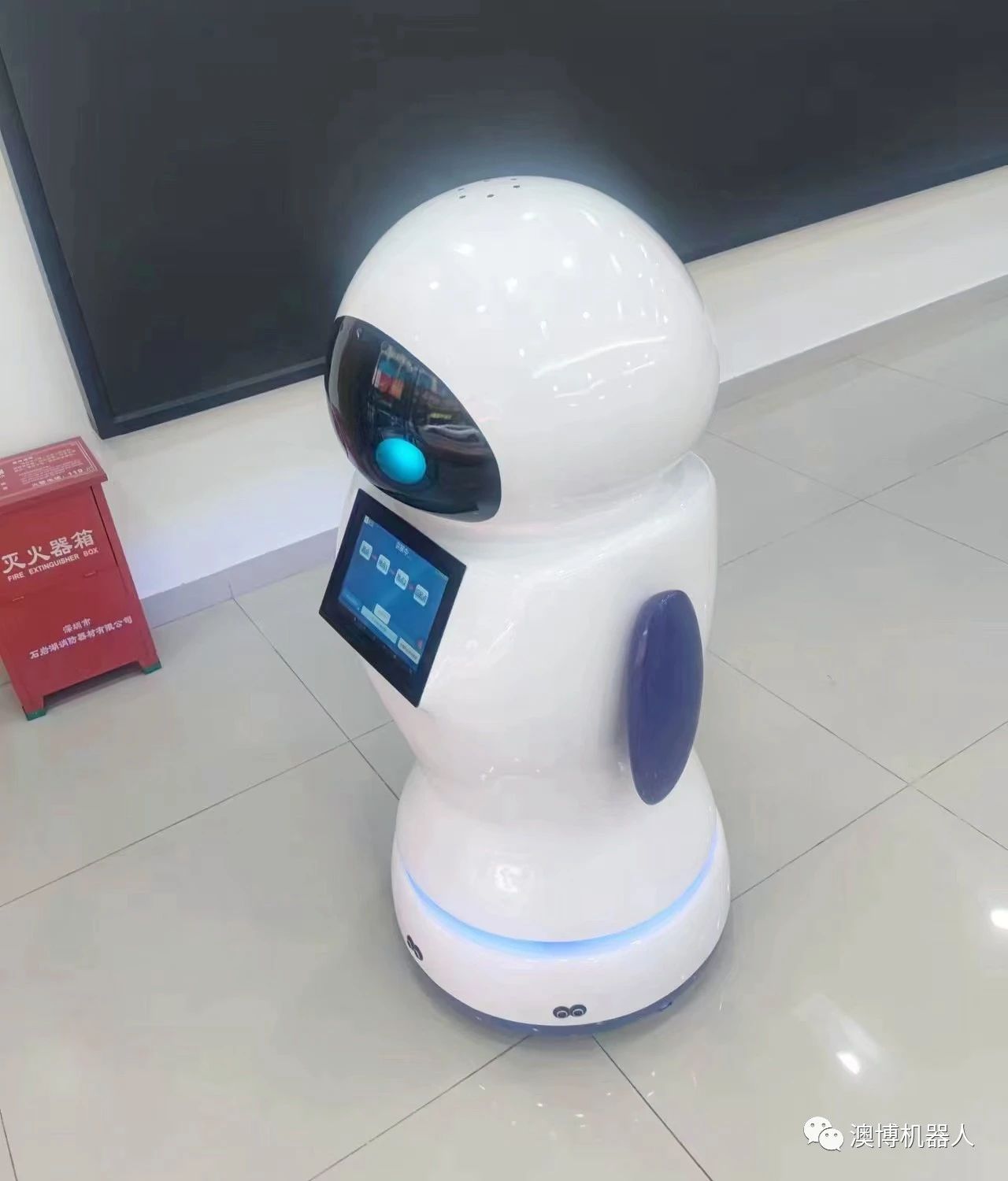 展廳迎賓機器人