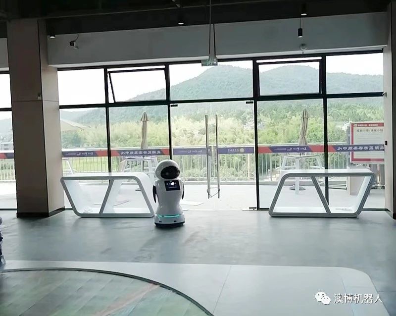 澳博服務(wù)機器人