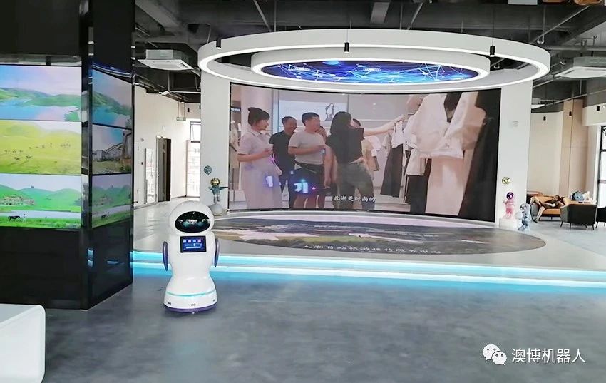 澳博迎賓機器人